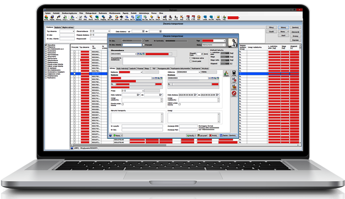 The TMS - Finesis system supports process optimization